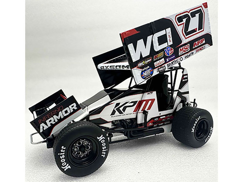 Winged Sprint Car #27 Emerson Axsom WCI Klaasmeyer Petry Motorsports 2025 1/18 Diecast Model Car ACME A1825011