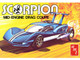 Skill 3 Model Kit Scorpion Mid-Engine Drag Coupe 1/25 Scale Model AMT AMT1501