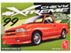 Skill 2 Model Kit 1999 Chevrolet S 10 Xtreme Pickup Truck 1/25 Scale Model AMT AMT1514