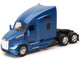 Kenworth T680 Truck Tractor Blue Metallic Long Haul Truckers Series 1/32 Diecast Model New Ray NR11083