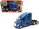 Kenworth T680 Truck Tractor Blue Metallic Long Haul Truckers Series 1/32 Diecast Model New Ray NR11083