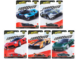 Euro Speed 5 piece Set Car Culture 2025 Series L Diecast Model Cars Hot Wheels FPY86-961L
