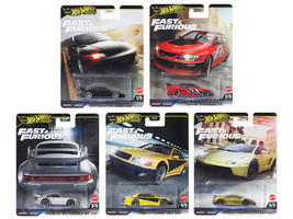 Fast & Furious 2025 5 piece Set M Diecast Model Cars Hot Wheels HNW46-956M