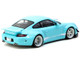 RWB 997 Lomianki Light Blue with White Stripes Hobby64 Series 1/64 Diecast Model Car Tarmac Works T64-057-LO