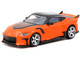 Nissan VeilSide FFZ400 Fairlady Z RHD Right Hand Drive Orange with Black Top Global64 Series 1/64 Diecast Model Tarmac Works T64G-074-OR Nissan VeilSide FFZ400 Fairlady Z RHD Right Hand Drive Orange with Black Top Global64 Series 1/64 Diecast Model Tarmac Works T64G-074-OR