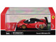 Ferrari 458 Italia GT3 Red with Black Top Road64 Series 1/64 Diecast Model Car Tarmac Works T64R-073-RE