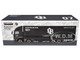 Mitsubishi Fuso Super Great Truck RHD Right Hand Drive with Transporter Liberty Walk Black Truck64 Series 1/64 Diecast Model Car Tarmac Works T64T-TL001-LBB