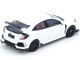 Honda Civic Type R FK8 RHD Right Hand Drive White 1/64 Diecast Model Car Inno Models IN64-FK8-WHI