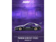 Mazda RX7 FC3S Pandem Rocket Bunny Kit Purple Metallic and Black 1/64 Diecast Model Car Inno Models IN64-RX7FCP-PB
