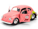 1959 Volkswagen Beetle Patrick Star Livery Pink SpongeBob SquarePants 1999 Current TV Series Hollywood Rides Series 1/32 Diecast Model Car Jada 35479
