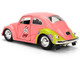 1959 Volkswagen Beetle Patrick Star Livery Pink SpongeBob SquarePants 1999 Current TV Series Hollywood Rides Series 1/32 Diecast Model Car Jada 35479