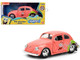1959 Volkswagen Beetle Patrick Star Livery Pink SpongeBob SquarePants 1999 Current TV Series Hollywood Rides Series 1/32 Diecast Model Car Jada 35479