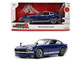 1972 Datsun 240Z Blue with White Stripes JDM Tuners Series 1/24 Diecast Model Car Jada 37020