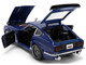 1972 Datsun 240Z Blue with White Stripes JDM Tuners Series 1/24 Diecast Model Car Jada 37020