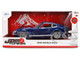 1972 Datsun 240Z Blue with White Stripes JDM Tuners Series 1/24 Diecast Model Car Jada 37020