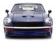 1972 Datsun 240Z Blue with White Stripes JDM Tuners Series 1/24 Diecast Model Car Jada 37020