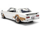 1971 Nissan Skyline 2000GT R RHD Right Hand Drive White with Gold Graphics JDM Tuners Series 1/24 Diecast Model Car Jada 37021