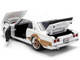 1971 Nissan Skyline 2000GT R RHD Right Hand Drive White with Gold Graphics JDM Tuners Series 1/24 Diecast Model Car Jada 37021
