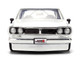 1971 Nissan Skyline 2000GT R RHD Right Hand Drive White with Gold Graphics JDM Tuners Series 1/24 Diecast Model Car Jada 37021