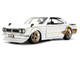 1971 Nissan Skyline 2000GT R RHD Right Hand Drive White with Gold Graphics JDM Tuners Series 1/24 Diecast Model Car Jada 37021