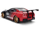 2009 Nissan GT R R35 Ben Sopra Advan Black and Red JDM Tuners Series 1/24 Diecast Model Car Jada 37022