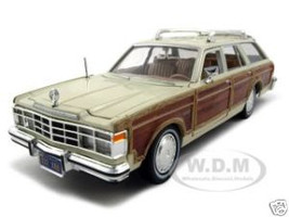 1979 Chrysler Lebaron Town & Country Cream 1/24 Diecast Model Car Motormax 73331