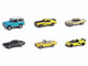 Barrett Jackson Series 15 Set of 6 Cars 1/64 Diecast Model Cars Greenlight 37320SET