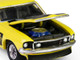 1969 Ford Mustang Boss 302 Bright Yellow with Black Hood and Stripes Barrett Jackson Series 15 1/64 Diecast Model Car Greenlight 37320B