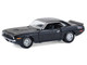 1970 Plymouth Cuda AAR Black with Gray Stripes Barrett Jackson Series 16 1/64 Diecast Model Car Greenlight 37330E
