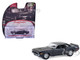 1970 Plymouth Cuda AAR Black with Gray Stripes Barrett Jackson Series 16 1/64 Diecast Model Car Greenlight 37330E