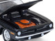 1970 Plymouth Cuda AAR Black with Gray Stripes Barrett Jackson Series 16 1/64 Diecast Model Car Greenlight 37330E