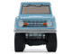 1972 Ford Bronco Custom SUV Light Blue with Black Top Barrett Jackson Series 16 1/64 Diecast Model Car Greenlight 37330F