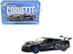 2025 Chevrolet Corvette C8 ZR1 Black with Blue Stripes with Raw Casting Dual Pack 2025 Greenlight Waltersons Collector s Expo Exclusive 1/64 Diecast Model Car Greenlight 51683A