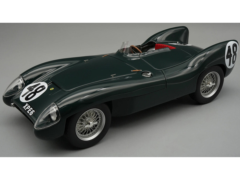 Lotus Mark IX #48 Colin Chapman Ron Flockhart 24 Hours of Le Mans 1955 Mythos Series Limited Edition to 95 pieces Worldwide 1/18 Model Car Tecnomodel TM18-236C