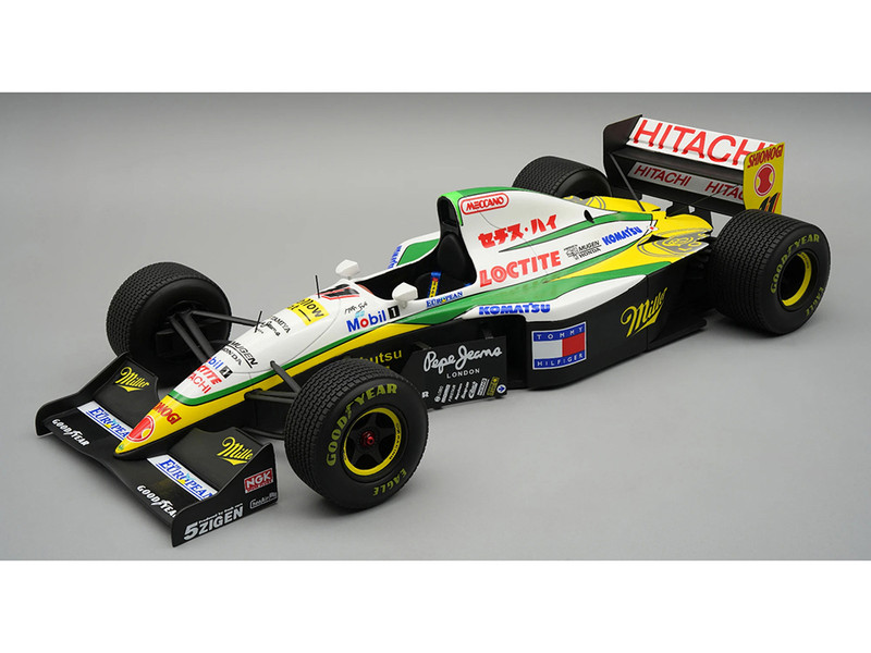 Lotus 109 #11 Mika Salo Formula One F1 Japanese GP 1994 Mythos Series with Display Case Limited Edition to 70 pieces Worldwide 1/18 Model Car Tecnomodel TM18-352D