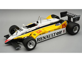 Renault RE30B #15 Alain Prost Winner Formula One F1 South Africa GP 1982 Mythos Series with Display Case Limited Edition to 50 pieces Worldwide 1/18 Model Car Tecnomodel TM18-367A