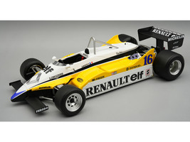 Renault RE30B #16 Rene Arnoux Winner Formula One F1 French GP 1982 Mythos Series with Display Case Limited Edition to 45 pieces Worldwide 1/18 Model Car Tecnomodel TM18-367D