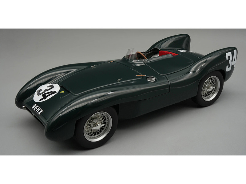 Lotus Mark IX #34 Colin Chapman Winner SMRC Snetterton 1955 Mythos Series Limited Edition to 50 pieces Worldwide 1/18 Model Car Tecnomodel TM18-236E