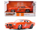 1971 Pontiac GTO Goat s Revenge Orange with Graphics Bigtime Muscle Series 1/24 Diecast Model Car Jada 36591