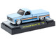 1978 Chevrolet Silverado 30 Pickup Truck Gulf Oil Light Blue with Stripes Limited Edition to 10560 pieces Worldwide 1/64 Diecast Model Car M2 Machines 31500-MJS86