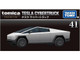 Tesla Cybertruck Pickup Truck Brushed Metal 1/75 Diecast Model Car Tomica 955375-41