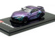 Toyota HKS GR Supra RHD Right Hand Drive Magic Purple Metallic 1/64 Diecast Model Car Pop Race PR64-HKSA90-MG
