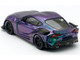 Toyota HKS GR Supra RHD Right Hand Drive Magic Purple Metallic 1/64 Diecast Model Car Pop Race PR64-HKSA90-MG