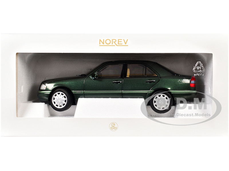 1993 Mercedes-Benz C-Class Malachite Green Metallic 1/18 Diecast