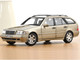 1997 Mercedes Benz C Class T Model Smoke Silver Metallic 1/18 Diecast Model Car Norev 183388