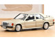 1984 Mercedes Benz 190E 2 3 16 Smoke Silver Metallic 1/18 Diecast Model Car Norev 183831
