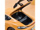 2023 Porsche Cayman GT4 RS Weissach Pack Bahama Yellow with Carbon Hood 1/18 Diecast Model Car Norev 187252