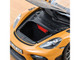 2023 Porsche Cayman GT4 RS Weissach Pack Bahama Yellow with Carbon Hood 1/18 Diecast Model Car Norev 187252