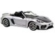 2023 718 Spyder RS Weissach Pack GT Silver Metallic with Carbon Hood 1/18 Diecast Model Car Norev 187270 2023 718 Spyder RS Weissach Pack GT Silver Metallic with Carbon Hood 1/18 Diecast Model Car Norev 187270