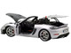 2023 718 Spyder RS Weissach Pack GT Silver Metallic with Carbon Hood 1/18 Diecast Model Car Norev 187270 2023 718 Spyder RS Weissach Pack GT Silver Metallic with Carbon Hood 1/18 Diecast Model Car Norev 187270